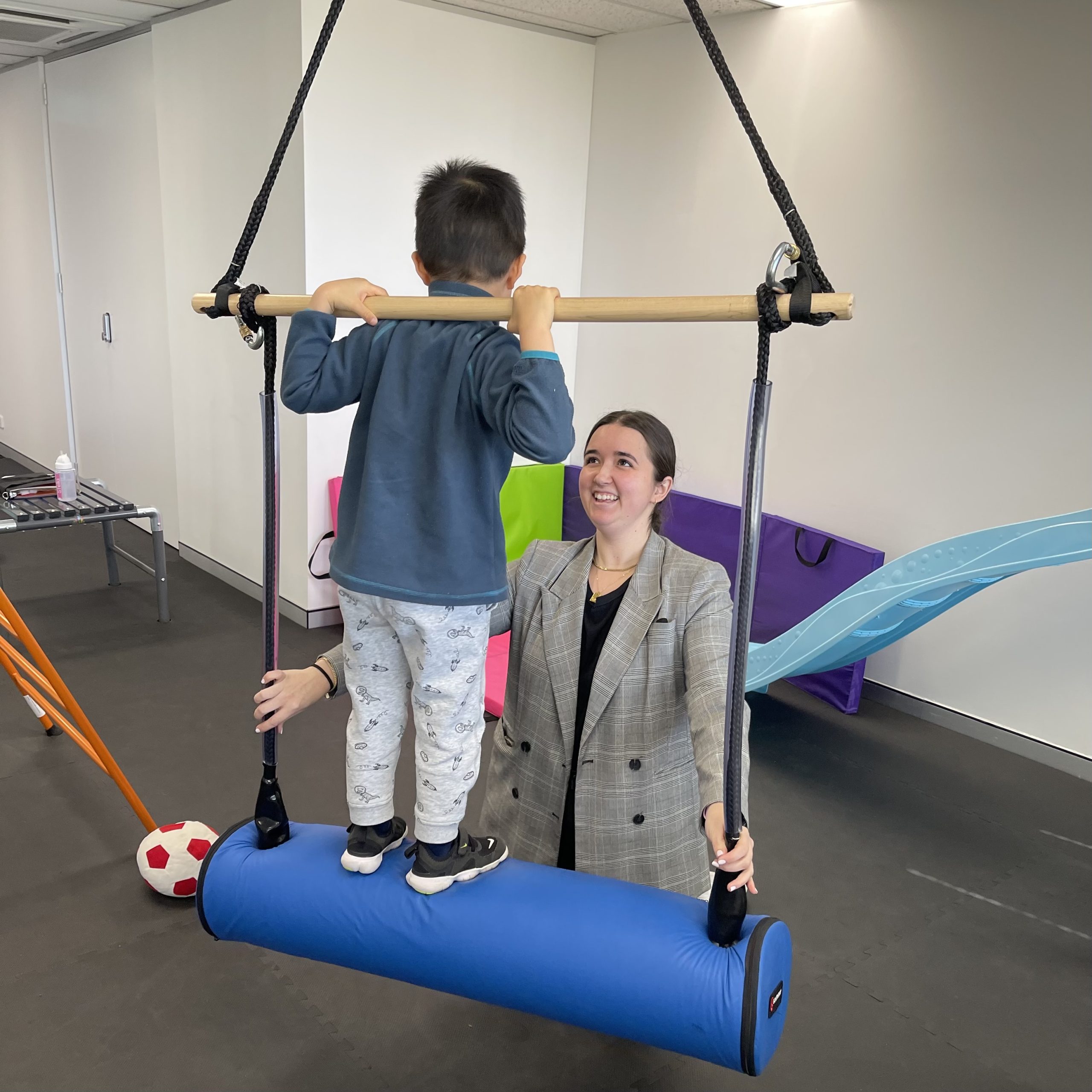 Young boy doing an Occupational Therapy assessment in our Bondi Junction and Mascot Occupational Therapy clinic
