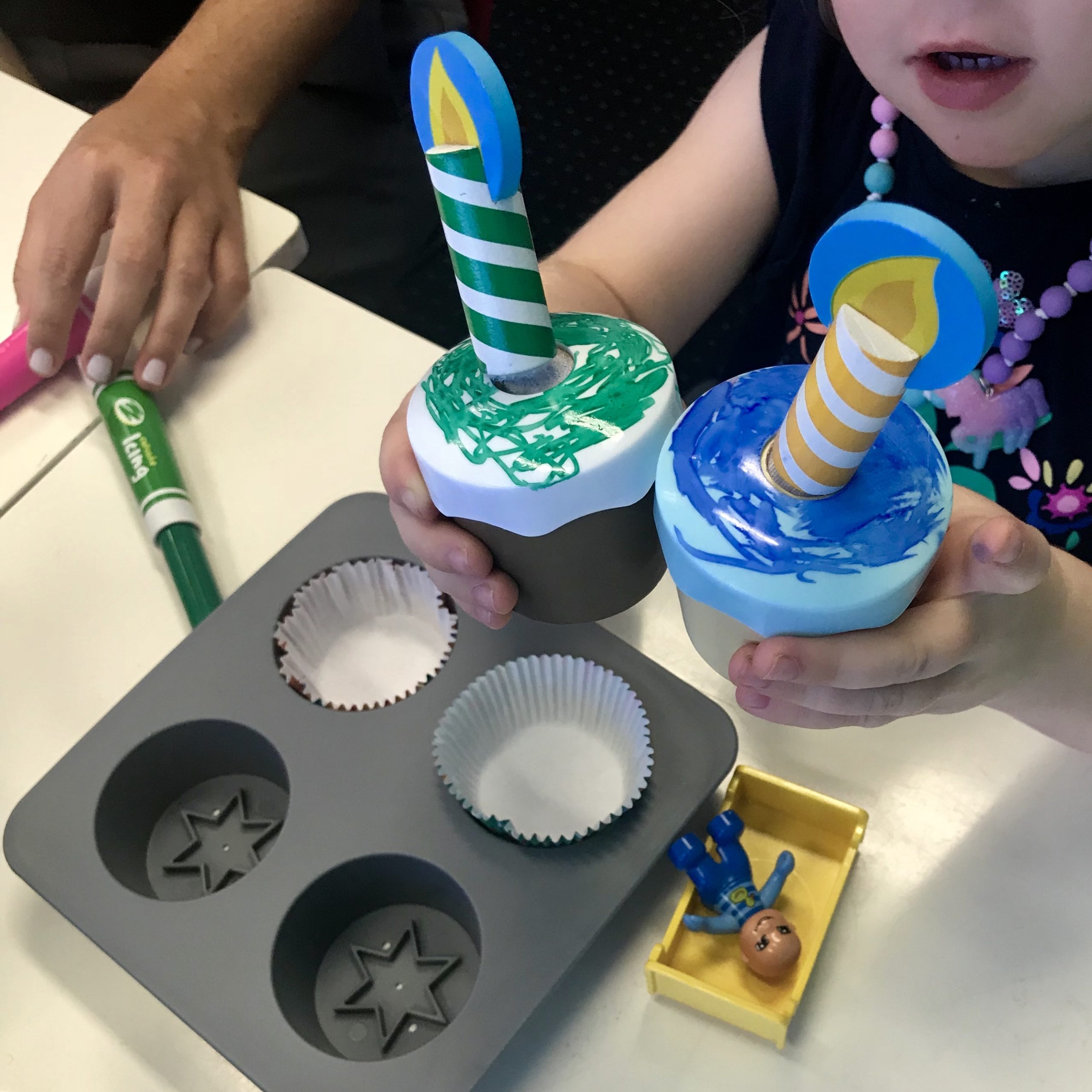 Young girl with autism learning to follow instructions in early intervention session for ESDM in clinic in Bondi Junction Mascot Sydney