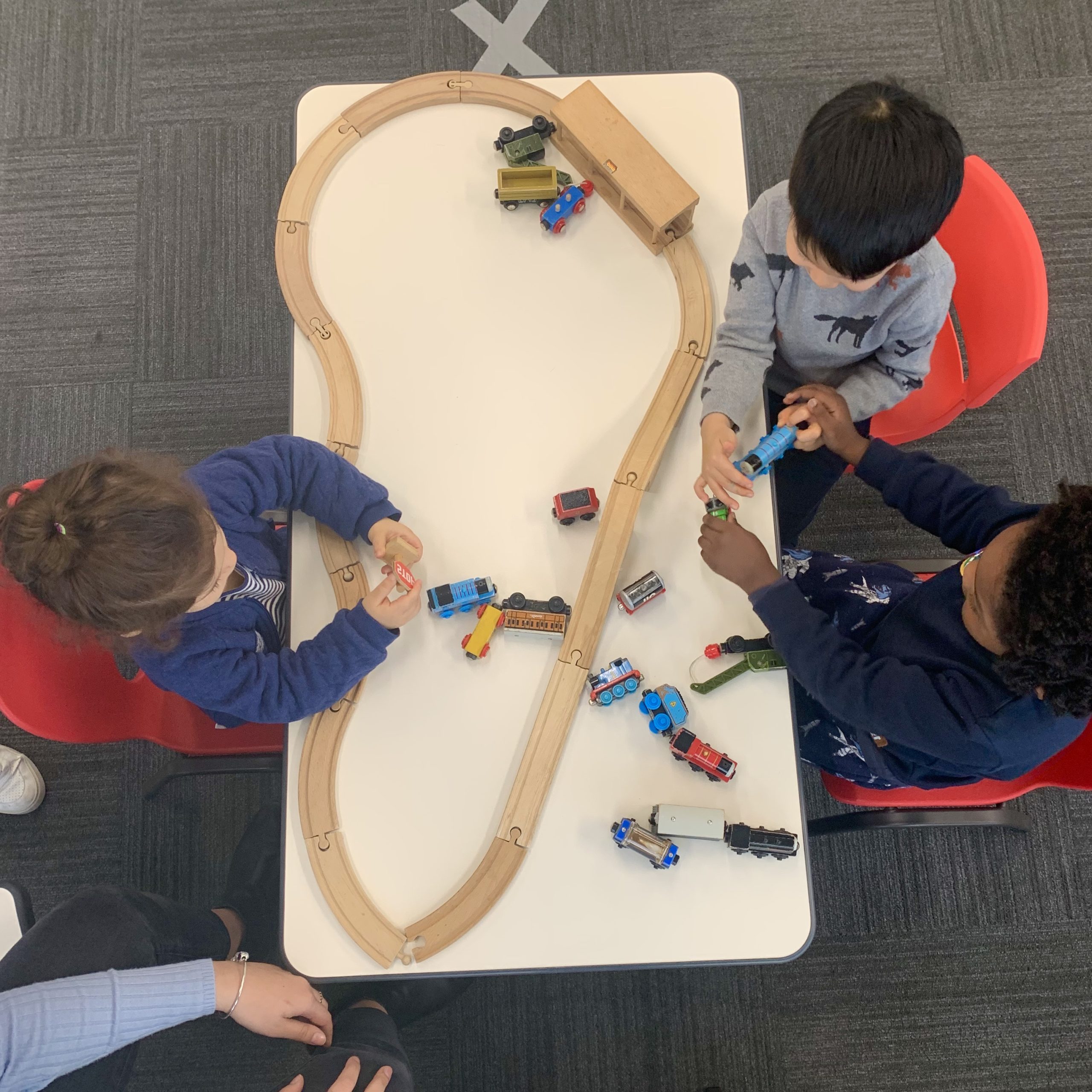 Young children with autism learning play skills in group ESDM session in Mascot and Bondi Junction